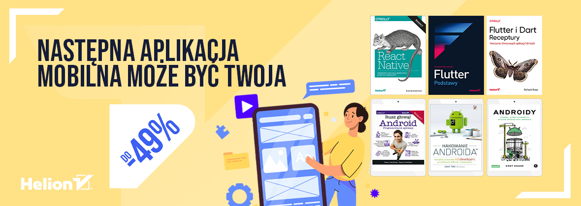 Grafika promocji - Następna aplikacja może być Twoja